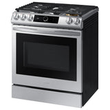 6.0 cu ft. Smart Slide-in Gas Range with Smart Dial & Air Fry in Stainless Steel - (NX60T8711SS)