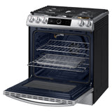 6.0 cu ft. Smart Slide-in Gas Range with Smart Dial & Air Fry in Stainless Steel - (NX60T8711SS)