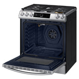 6.0 cu ft. Smart Slide-in Gas Range with Smart Dial & Air Fry in Stainless Steel - (NX60T8711SS)