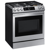 6.0 cu ft. Smart Slide-in Gas Range with Smart Dial & Air Fry in Stainless Steel - (NX60T8711SS)