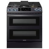 6.0 cu ft. Smart Slide-in Gas Range with Flex Duo(TM), Smart Dial & Air Fry in Black Stainless Steel - (NX60T8751SG)