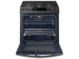 6.0 cu ft. Smart Slide-in Gas Range with Flex Duo(TM), Smart Dial & Air Fry in Black Stainless Steel - (NX60T8751SG)