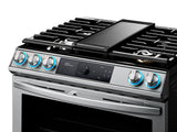 6.0 cu ft. Smart Slide-in Gas Range with Flex Duo(TM), Smart Dial & Air Fry in Stainless Steel - (NX60T8751SS)