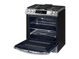 6.0 cu ft. Smart Slide-in Gas Range with Flex Duo(TM), Smart Dial & Air Fry in Stainless Steel - (NX60T8751SS)