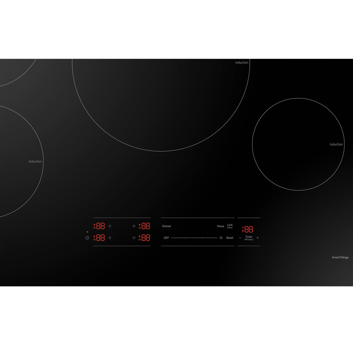 30" Smart Induction Cooktop with Wi-Fi in Black - (NZ30A3060UK)