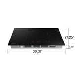 30" Smart Induction Cooktop with Wi-Fi in Black - (NZ30A3060UK)