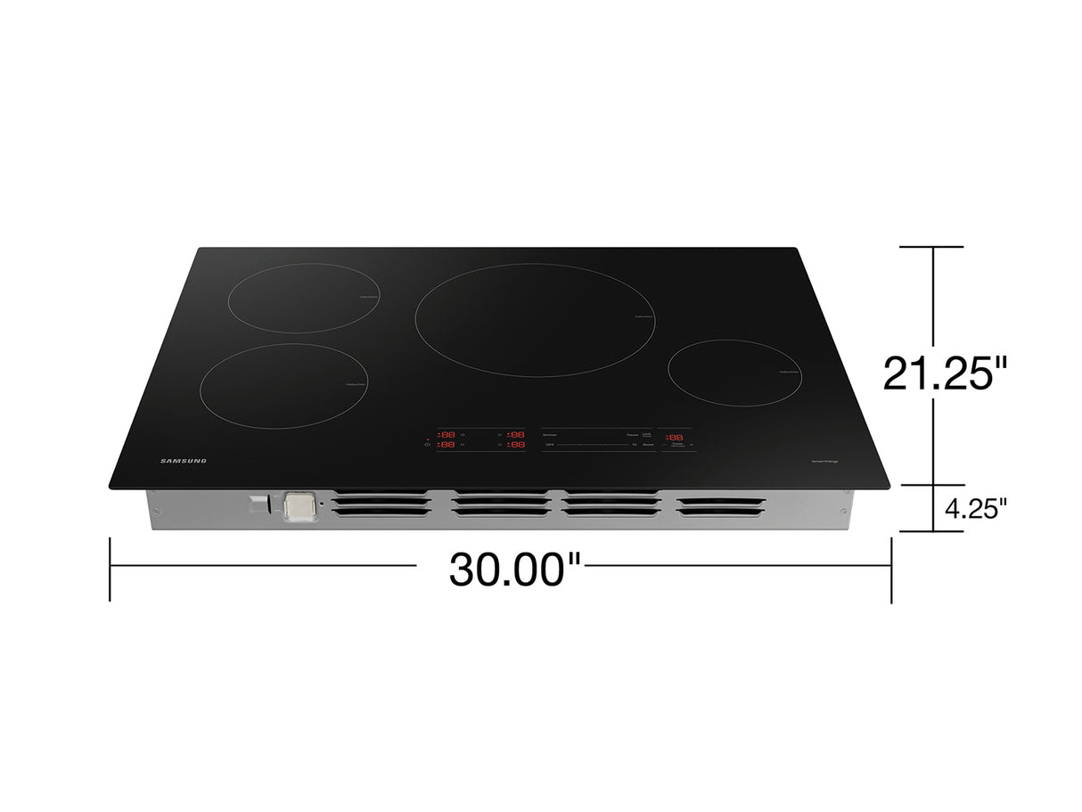 30" Smart Induction Cooktop with Wi-Fi in Black - (NZ30A3060UK)