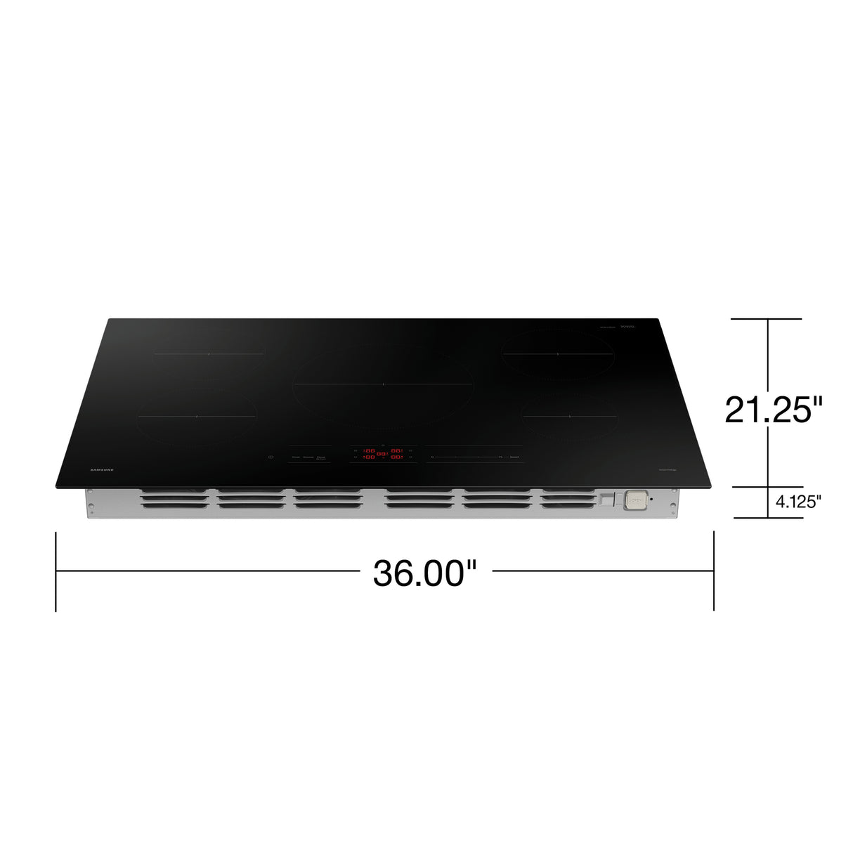 36" Smart Induction Cooktop with Wi-Fi in Black - (NZ36C3060UK)