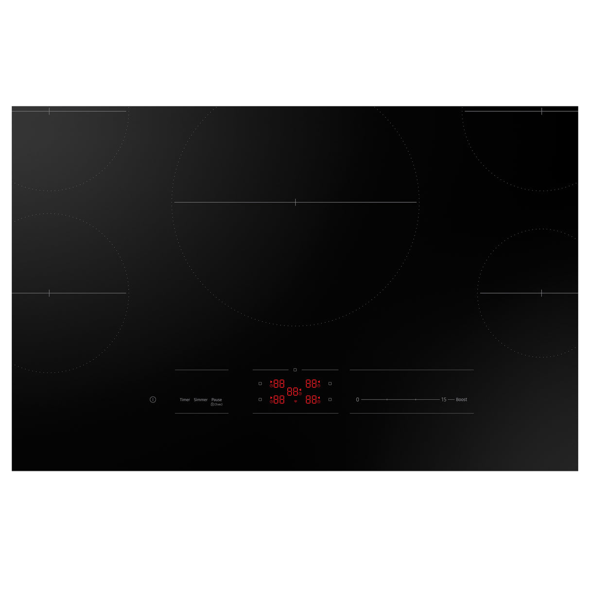 36" Smart Induction Cooktop with Wi-Fi in Black - (NZ36C3060UK)