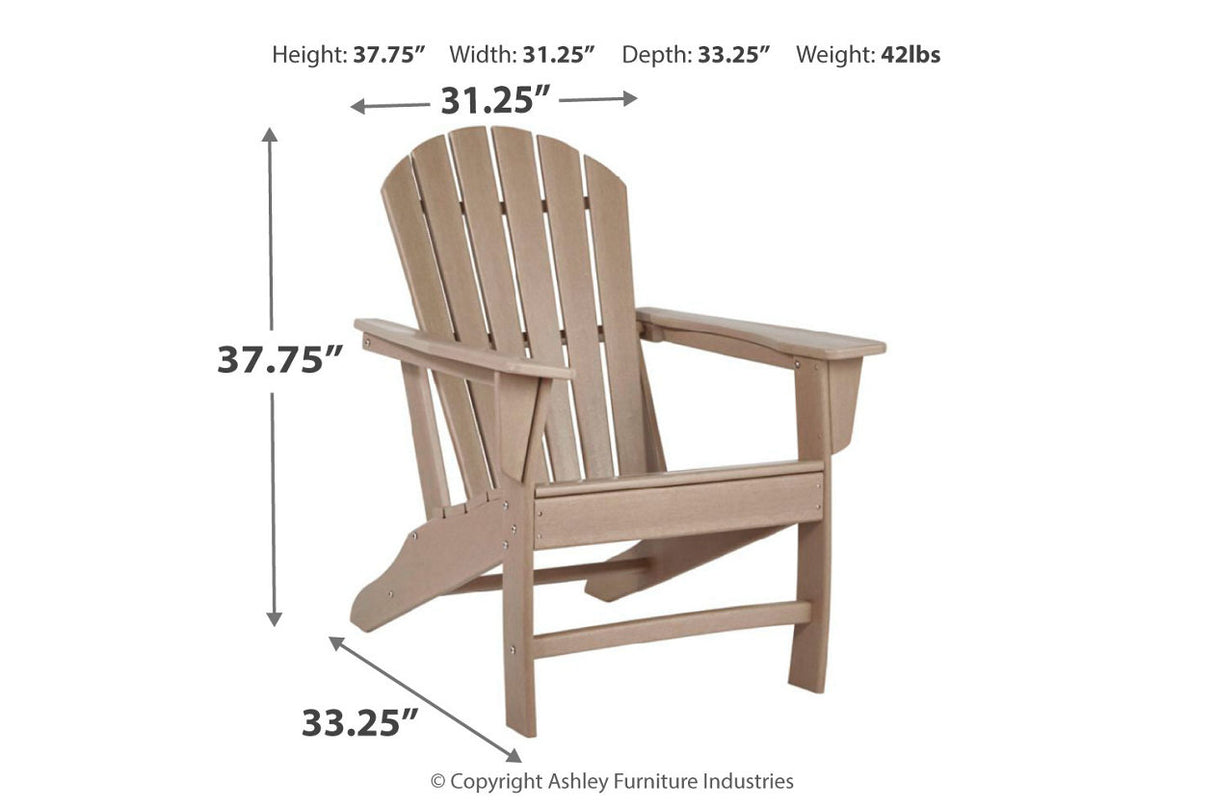 Sundown Treasure Adirondack Chair With End Table - (P014P1)