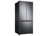 18 cu. ft. Smart Counter Depth 3-Door French Door Refrigerator in Stainless Steel - (RF18A5101SR)