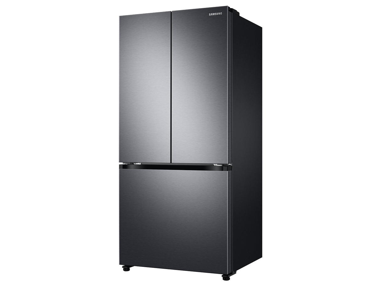 18 cu. ft. Smart Counter Depth 3-Door French Door Refrigerator in Stainless Steel - (RF18A5101SR)