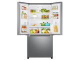 18 cu. ft. Smart Counter Depth 3-Door French Door Refrigerator in Stainless Steel - (RF18A5101SR)