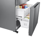 18 cu. ft. Smart Counter Depth 3-Door French Door Refrigerator in White - (RF18A5101WW)