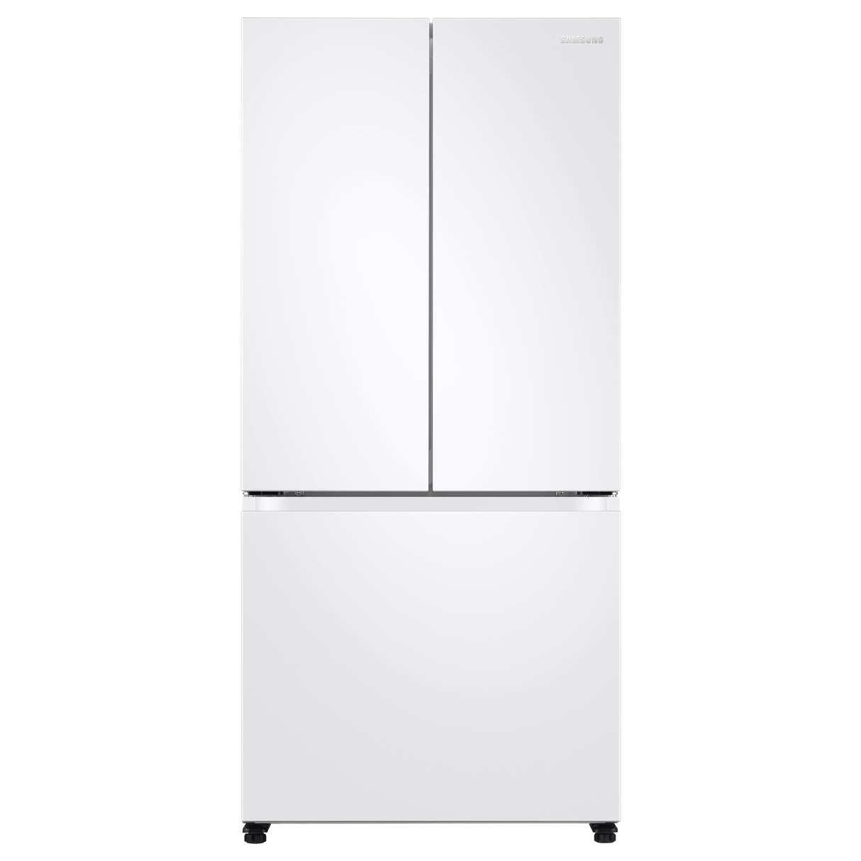 18 cu. ft. Smart Counter Depth 3-Door French Door Refrigerator in White - (RF18A5101WW)