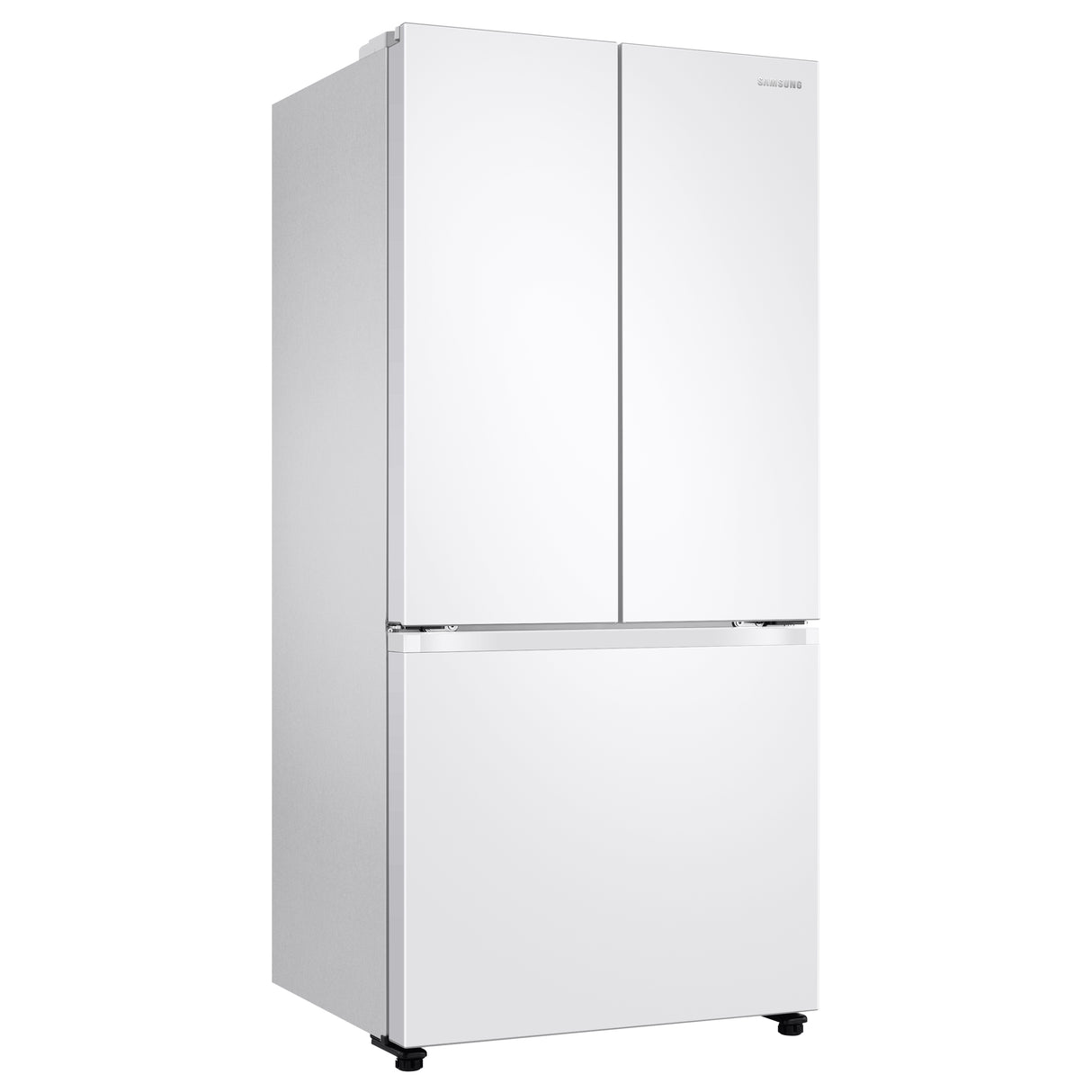 18 cu. ft. Smart Counter Depth 3-Door French Door Refrigerator in White - (RF18A5101WW)