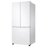 18 cu. ft. Smart Counter Depth 3-Door French Door Refrigerator in White - (RF18A5101WW)