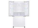 18 cu. ft. Smart Counter Depth 3-Door French Door Refrigerator in White - (RF18A5101WW)