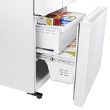 18 cu. ft. Smart Counter Depth 3-Door French Door Refrigerator in White - (RF18A5101WW)