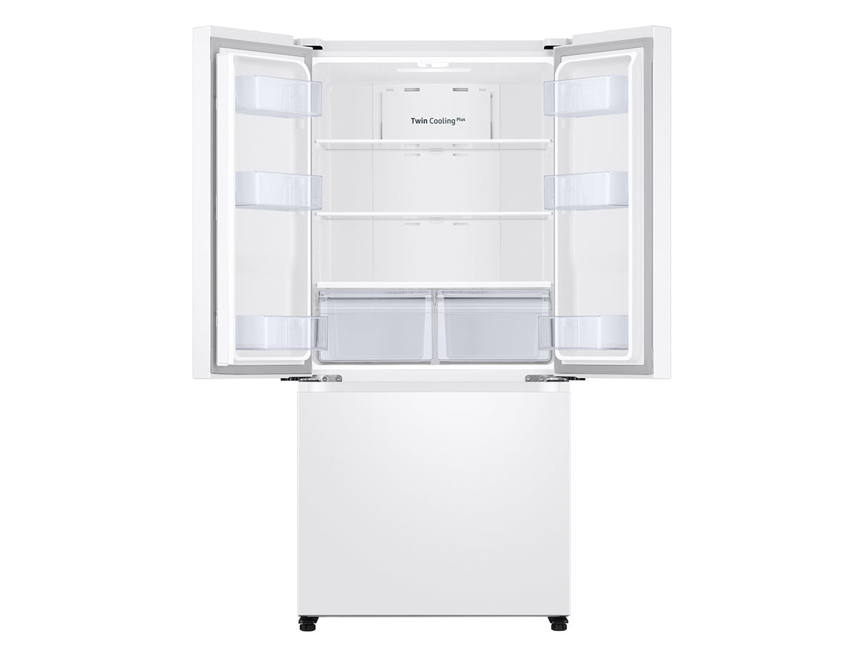 19.5 cu. ft. Smart 3-Door French Door Refrigerator in White - (RF20A5101WW)