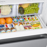 22 cu. ft. Smart 3-Door French Door Refrigerator in Stainless Steel - (RF22A4121SR)