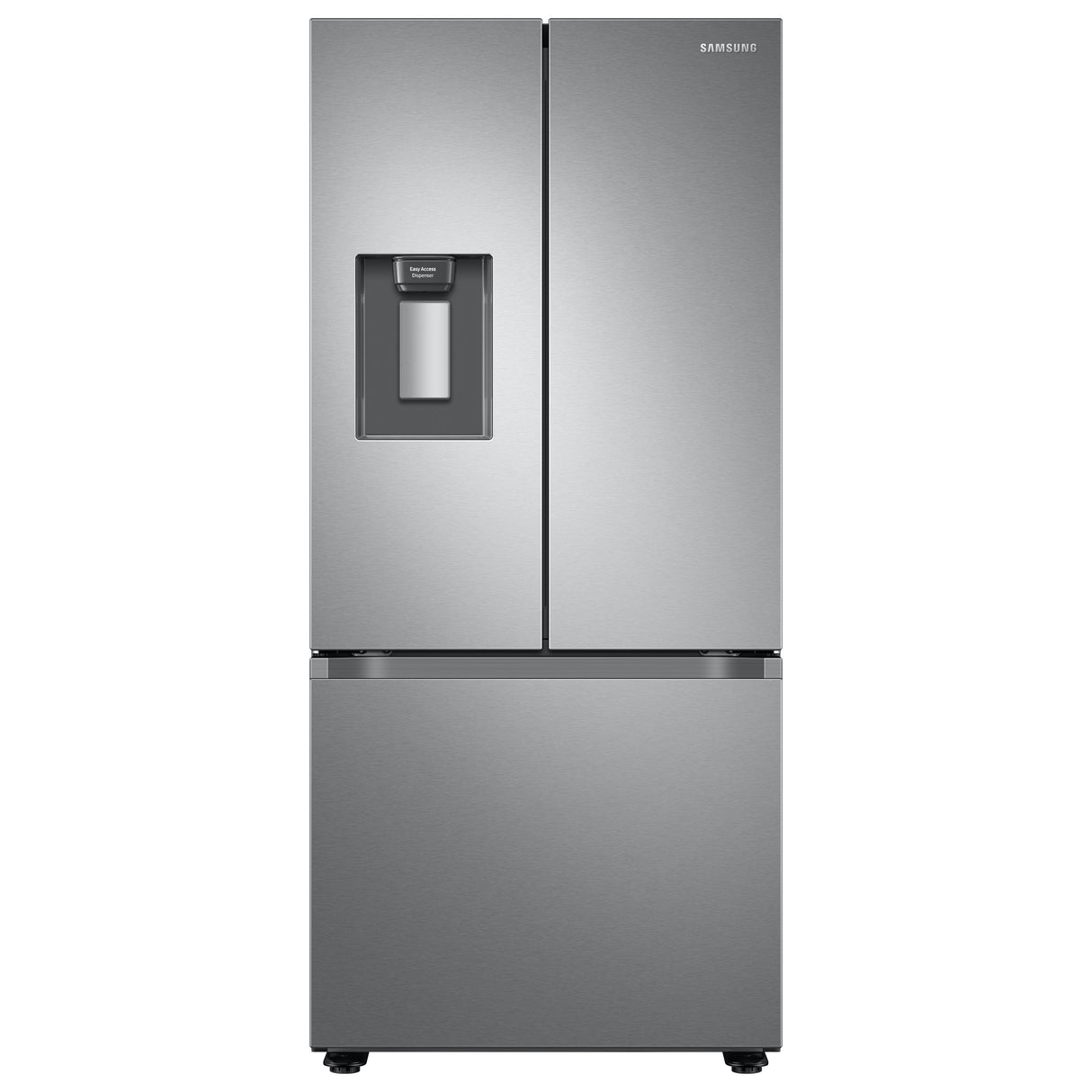 22 cu. ft. Smart 3-Door French Door Refrigerator with External Water Dispenser in Fingerprint Resistant Stainless Steel - (RF22A4221SR)