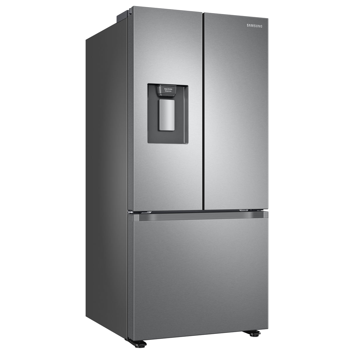 22 cu. ft. Smart 3-Door French Door Refrigerator with External Water Dispenser in Fingerprint Resistant Stainless Steel - (RF22A4221SR)