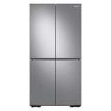 23 cu. ft. Smart Counter Depth 4-Door Flex(TM) Refrigerator with Beverage Center and Dual Ice Maker in Stainless Steel - (RF23A9671SR)