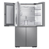 23 cu. ft. Smart Counter Depth 4-Door Flex(TM) Refrigerator with Beverage Center and Dual Ice Maker in Stainless Steel - (RF23A9671SR)