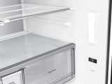 Bespoke 4-Door Flex(TM) Refrigerator (23 cu. ft.) in White Glass - (RF23A967512)