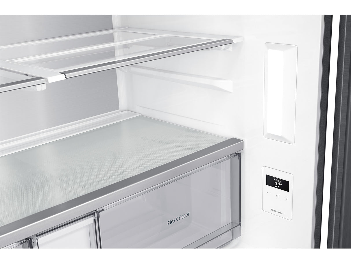 23 cu. ft. Smart Counter Depth Side-by-Side Refrigerator in Stainless Steel - (RS23A500ASR)