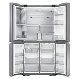 23 cu. ft. Smart Counter Depth 4-Door Flex(TM) refrigerator with Family Hub(TM) and Beverage Center in Stainless Steel - (RF23A9771SR)