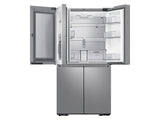 23 cu. ft. Smart Counter Depth 4-Door Flex(TM) refrigerator with Family Hub(TM) and Beverage Center in Stainless Steel - (RF23A9771SR)