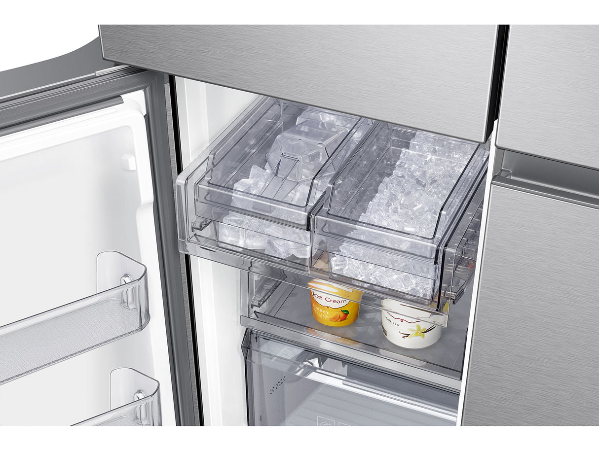 23 cu. ft. Smart Counter Depth Side-by-Side Refrigerator in Stainless Steel - (RS23A500ASR)