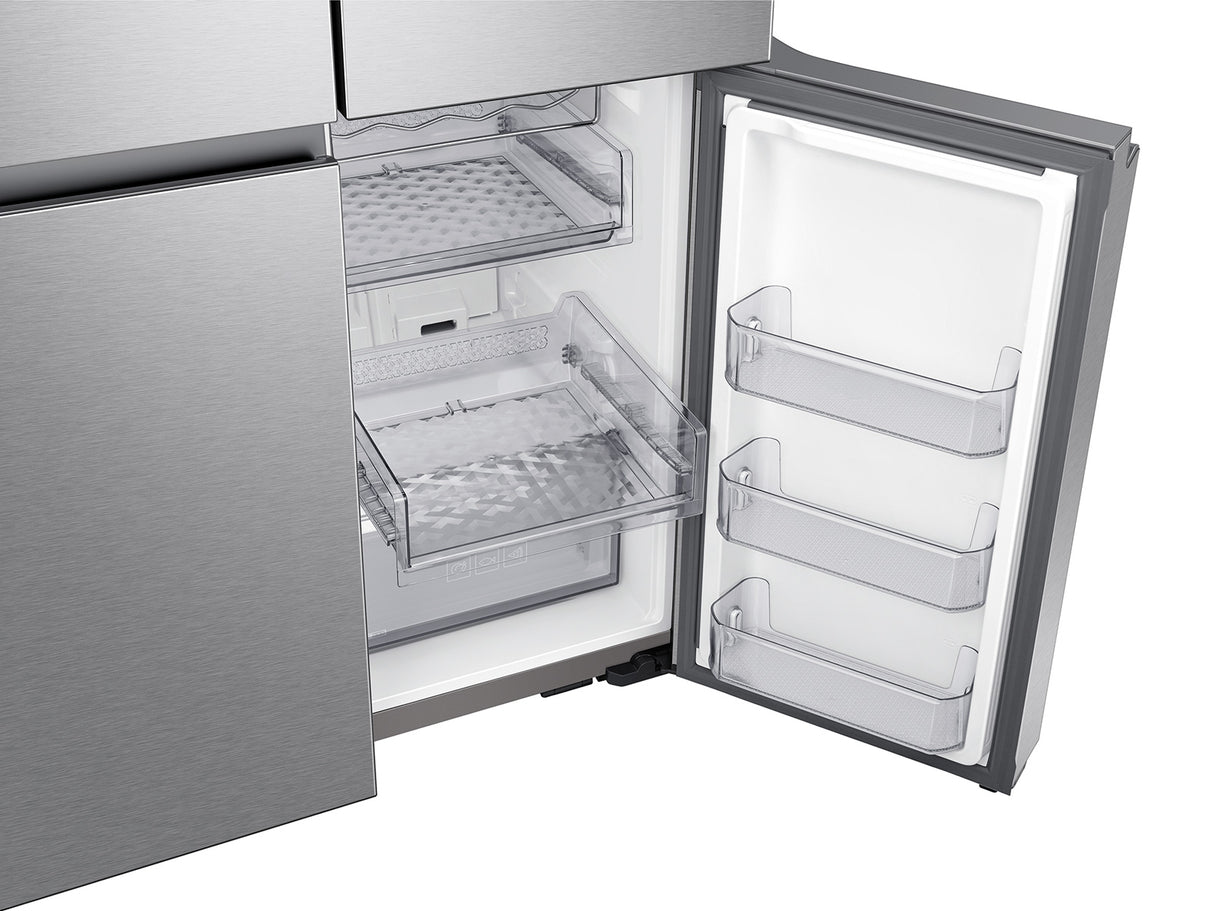 23 cu. ft. Smart Counter Depth BESPOKE 4-Door Flex(TM) Refrigerator with Customizable Panel Colors - (RF23A9675AP)