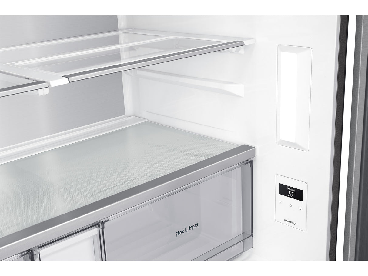 23 cu. ft. Smart Counter Depth Side-by-Side Refrigerator in Stainless Steel - (RS23A500ASR)