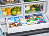 25 cu. ft. 33" 3-Door French Door Refrigerator with Dual Auto Ice Maker in Stainless Steel - (RF25C5151SR)