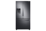 27 cu. ft. Large Capacity 3-Door French Door Refrigerator with External Water & Ice Dispenser in Black Stainless Steel - (RF27T5201SG)