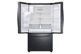 27 cu. ft. Large Capacity 3-Door French Door Refrigerator with External Water & Ice Dispenser in Black Stainless Steel - (RF27T5201SG)