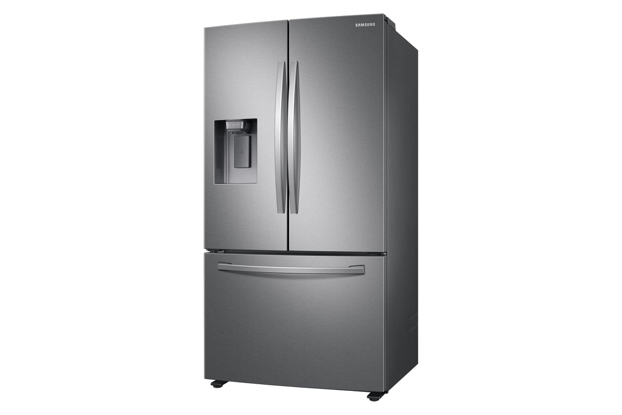 23 cu. ft. Smart Counter Depth 4-Door Flex(TM) refrigerator with AutoFill Water Pitcher and Dual Ice Maker in Stainless Steel - (RF23A9071SR)