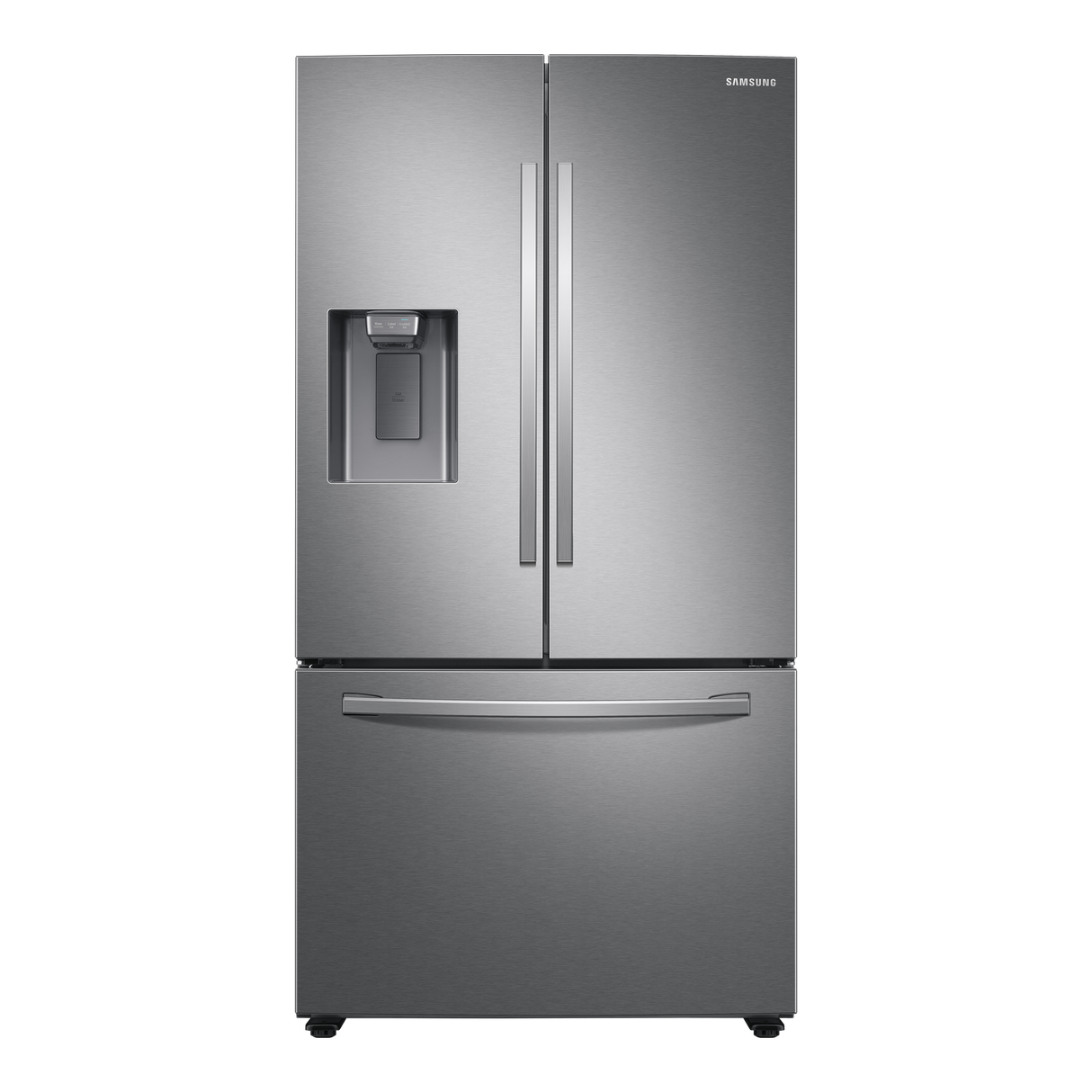 22 cu. ft. Smart 3-Door French Door Refrigerator in Stainless Steel - (RF22A4121SR)