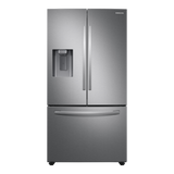 22 cu. ft. Smart 3-Door French Door Refrigerator in Stainless Steel - (RF22A4121SR)