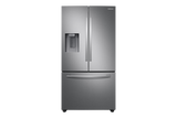 27 cu. ft. Large Capacity 3-Door French Door Refrigerator with External Water & Ice Dispenser in Stainless Steel - (RF27T5201SR)