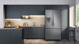 22 cu. ft. Smart 3-Door French Door Refrigerator in Stainless Steel - (RF22A4121SR)