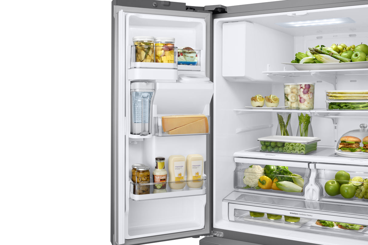 28 cu. ft. 3-Door French Door Refrigerator with AutoFill Water Pitcher in Stainless Steel - (RF28R6221SR)