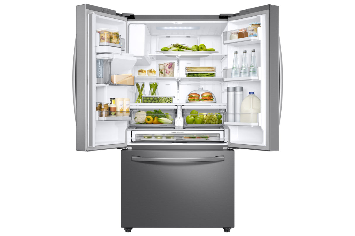 28 cu. ft. 3-Door French Door Refrigerator with AutoFill Water Pitcher in Stainless Steel - (RF28R6221SR)