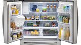 28 cu. ft. 4-Door French Door Refrigerator with FlexZone(TM) Drawer in Stainless Steel - (RF28R7201SR)