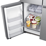 29 cu. ft. Smart 4-Door Flex(TM) Refrigerator with Beverage Center and Dual Ice Maker in Stainless Steel - (RF29A9671SR)