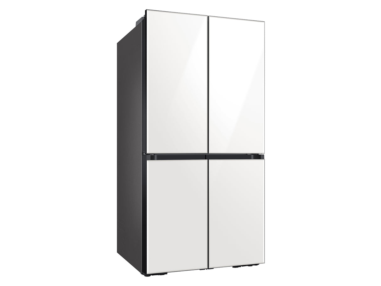 17.3 cu. ft. Smart Kimchi & Specialty 4-Door French Door Refrigerator in White-Navy Glass - (RQ48T94B277)