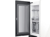 18 cu. ft. Smart Counter Depth 3-Door French Door Refrigerator in Black Stainless Steel - (RF18A5101SG)